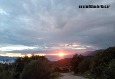 Θέα από Καλλιθέα προς Πελοπόννησο